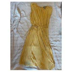 HM yellow dress